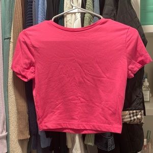 Wild Fable Pink Crop Top